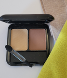 Highlight and Contour Eyeshadow Compact-Yellow Green
