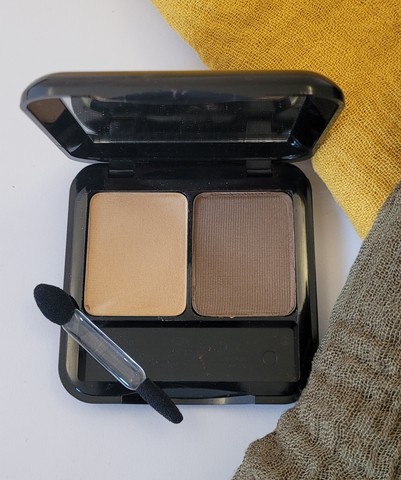Highlight and Contour Eyeshadow Compact-Yellow Orange