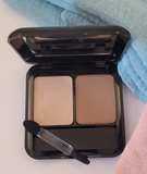Highlight and Contour Eyeshadow Compact-Blue Green