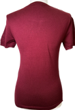 Knit T-Shirt - Cranberry