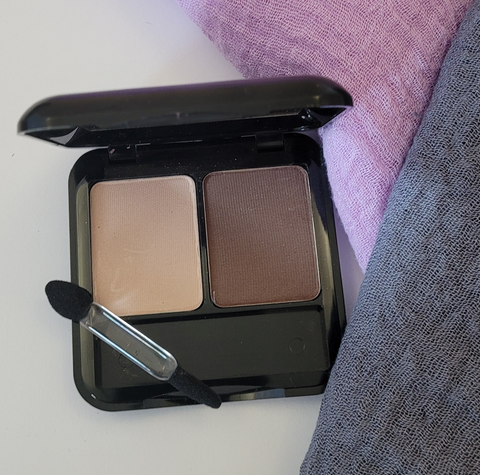 Highlight and Contour Eyeshadow Compact-Blue Purple